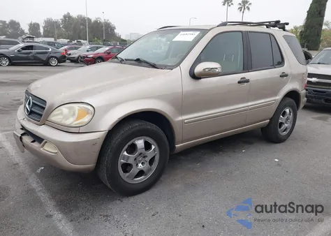 2003 Mercedes-Benz Ml 320 из США, поврежденный, VIN 4JGAB54E43A390631